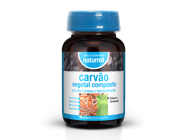 Embalagem de CARVAO VEGETAL COMPOSTO 90 capsulas
